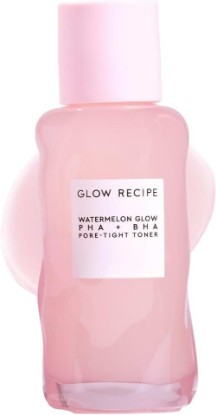 Picture of Glow Recipe PHA + BHA Face Toner, Korean Exfoliating Toner for Pores, Gentle Chemical Exfoliant + Hydrating Toner, Watermelon, Cactus Water + Glycerin (40ml)