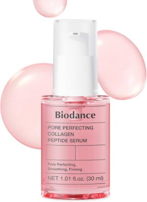 Picture of BIODANCE Firming Collagen Peptide Face Serum for Anti-Aging, 1.01 fl. oz. | Low-Molecular Collagen & 10 Peptides, Hydrating & Smoothing, Korean Skin Care for Glass Skin, Firming & Pore Care