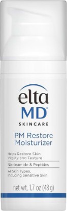 Picture of EltaMD PM Restore Face Moisturizer, Night Moisturizer for Face, Restores Skin Elasticity and Vitality Overnight, Safe For All Skin Types