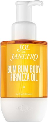 Picture of SOL DE JANEIRO Bum Bum Firmeza Body Oil - Stretch Mark Oil | Deeply Nourishing, Skin Firming , Fast-Absorbing, Vanilla, Salted Caramel & Sandalwood Scent