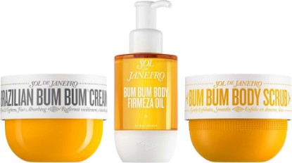 Picture of SOL DE JANEIRO Ultimate Firming Ritual Bundle | Brazilian Bum Bum Cream, Bum Bum Firmeza Body Oil, and Bum Bum Body Scrub, Visibly Firming Bundle