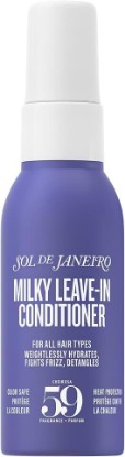 Picture of SOL DE JANEIRO Milky Leave-In Conditioner (2.03 Ounce, Cheirosa 59) | Fights Frizz, Detangles, Heat Protection Spray For Hair, Vegan Formula, Travel Size