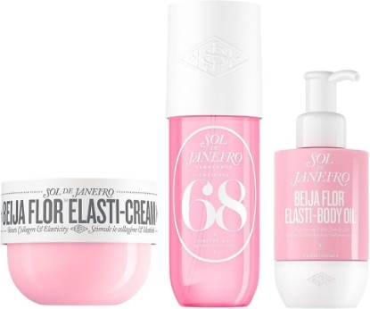 Picture of SOL DE JANEIRO Beija Flor Body Routine Bundle | Beija Flor Elasti-Cream, Cheirosa 68 Perfume Mist, Body Oil | Self Care for Women