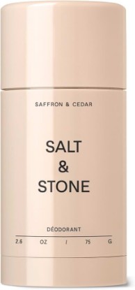 Picture of Salt & Stone Aluminum-Free Deodorant for Women & Men Saffron & Cedar 2.6 oz | Extra Strength 48 Hour Protection, Gender Neutral Scent, Made with Niacinamide, Spirulina, Magnesium & Antioxidants