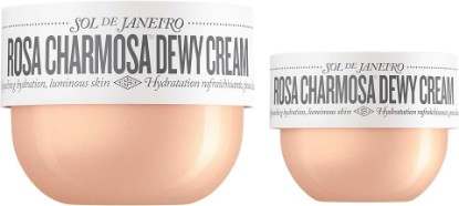 Picture of SOL DE JANEIRO Rosa Charmosa Dewy Cream Home & Away Duo - 8.1 oz & 2.5 oz Hydrating Body Cream with Dewy Finish