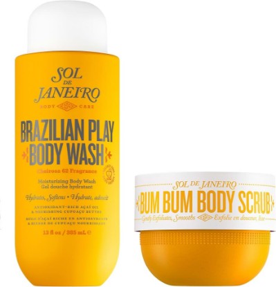 Picture of SOL DE JANEIRO Brazilian Play Body Wash & Bum Bum Body Scrub Shower Duo, Amazon Exclusive