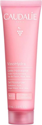 Picture of Caudalie VinoHydra Gel Moisturizer with Hyaluronic Acid & Aloe Vera - 60 mL | Lightweight, non-comedogenic moisturizer with refreshing gel texture hydrates, leaving skin instantly dewy and supple.