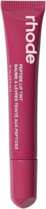 Picture of Rhode Peptide Lip Tint, Sheer Color and Hydrating Finish, 3 fl oz, 10ml (Raspberry Jelly)
