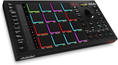 Picture of Akai Professional MPC Studio USB MIDI Pad Controller | 16 Velocity-Sensitive RGB MPC Pads, MPC Software, Assignable Touch Strip, for Beat Makers and Music Producers