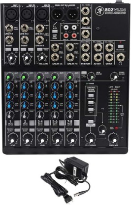 Picture of Mackie 802VLZ4, 8-channel Ultra Compact Mixer with High Quality Onyx Preamps