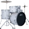 Picture of Ludwig Ludwig Accent Drive 5-piece Drum Set - Snow Dust