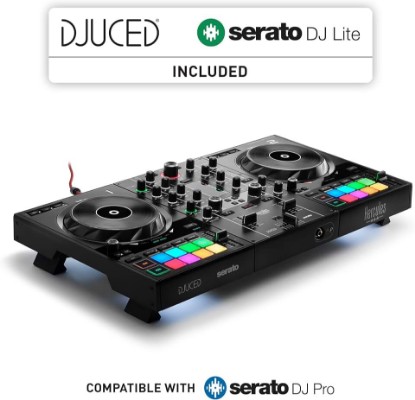Picture of Hercules DJControl Inpulse 500: 2-deck USB DJ controller for Serato DJ and DJUCED (included)