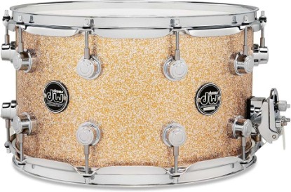 Picture of DW Performance Series Maple Snare Drum - 8 inch x 14 inch, Bermuda Sparkle FinishPly