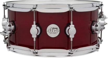 Picture of DW Design Series Snare Drum - 6 x 14-inch - Cherry Stain