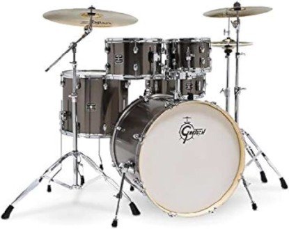 Picture of Gretsch Drums Energy 5-Piece Drum Set - Grey Steel