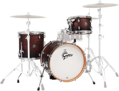Picture of Gretsch Drums CT1-J483-SAF Catalina Club 3 Piece Drum Shell Pack, Satin Antique Fade