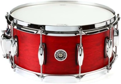 Picture of Gretsch Drums Brooklyn Series Snare Drum - 6.5 x 14-inch - Satin Tobasco