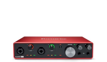 Picture of Focusrite Scarlett 8i6 3rd Gen USB Audio Interface Recording, Songwriting, & Streaming High-Fidelity, Studio Quality Recording, With Transparent Playback