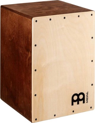 Picture of Meinl Percussion Cajon, MADE IN EUROPE — Sit-On Box Drum, Snare & Bass Tone | Baltic Birch Wood, Compact Size, Rear Sound Port, Silicone Feet — For All Skill Levels and Settings