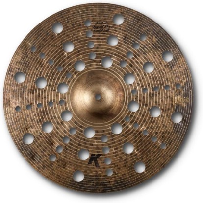 Picture of Zildjian K1418 17" K Custom Special Dry Trash Crash Cymbal | Raw earthy attack, fast decay, effects accent sound, adds edge for modern funk and fusion drummers
