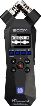 Picture of Zoom H1 Essential Recorder for Musicians, Podcasters & Content Creators | Clip-Free Audio with 32-Bit Float, X/Y Stereo Mics, USB Microphone Mode, 10-HR Battery, Accessibility Features