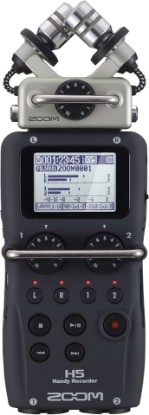 Picture of Zoom H5 4-Track Handheld Recorder for Filmmakers & Musicians | 2 XLR Inputs, USB Audio Interface, Battery Powered, For Audio For Video