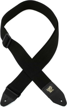 Picture of Ernie Ball Polypro Guitar Strap, Black (P04037)
