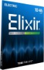صورة Elixir Strings, Electric Guitar Strings, Nickel Plated Steel with OPTIWEB Technology, Longest-Lasting Crisp Tone with Comfortable Feel, 6 String Set, Light 10-46
