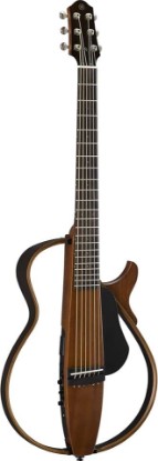 Picture of Yamaha SLG200S NT Steel String Silent Guitar with Hard Gig Bag, Natural