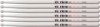 صورة Vic Firth Corpsmaster Marching Drum Stick 3-Pack SRHN Ralph Hardimon Nylon Tip