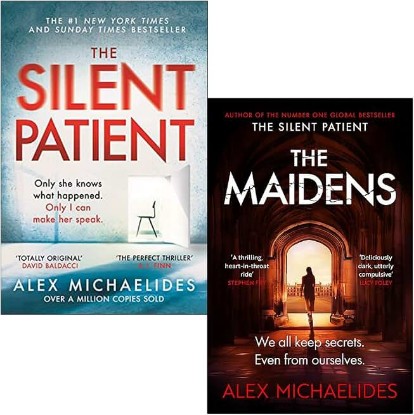 Picture of Alex Michaelides Collection 2 Books Set (The Silent Patient, The Maidens)