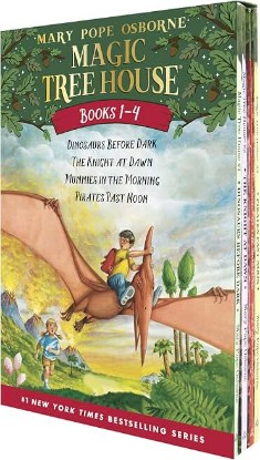 Picture of Magic Tree House Boxed Set, Books 1-4: Dinosaurs Before Dark, The Knight at Dawn, Mummies in the Morning, and Pirates Past Noon