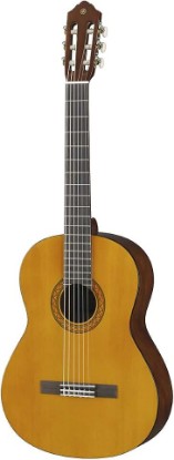Picture of Yamaha C40 Full Size Nylon-String Classical Guitar, Tan, Full