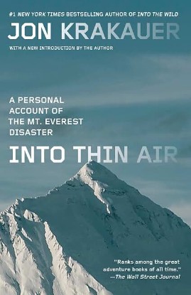 Picture of Into Thin Air: A Personal Account of the Mt. Everest Disaster