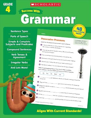 Picture of Scholastic Success with Grammar Grade 4 Workbook