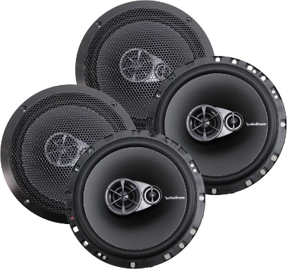 Picture of 4 New Rockford Fosgate R165X3 6.5" 180W 3 Way Car Audio Coaxial Speakers Stereo