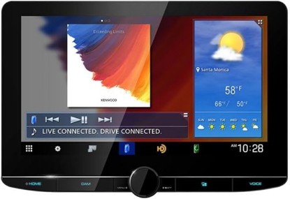 Picture of Kenwood DNR1007XR eXcelon 10.1" High Definition Navigation Car Stereo Receiver with Capacitive Touch Panel