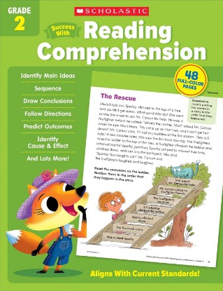 Picture of Scholastic Success with Reading Comprehension Grade 2 Workbook