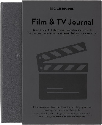 Picture of Moleskine Passion Journal, Film & TV, Hard Cover, Large (5" x 8.25") Black, 400 Pages The Forest Stewardship Council