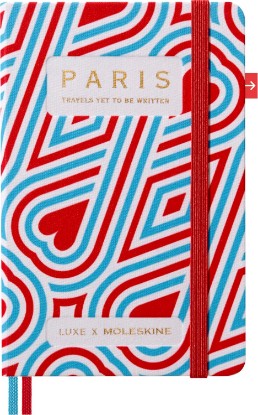 Picture of LUXE x Moleskine - Paris City Travel Guide Notebook, Pocket (3.5" x 5.5"), 112 pages