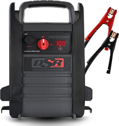 Picture of Schumacher Electric DSR ProSeries Car Battery Jump Starter & Portable Power Station - 2250 Peak Amp 12V Car Starter & Jump Box- Digital Display, Heavy-Duty Booster Cables - DSR167
