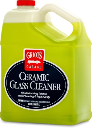 Picture of Griot's Garage Ceramic Glass Cleaner Spray for Car Windows, Windshields, Mirrors and Home Use, Cleans and Protects, Streak-Free, 11009, One Gallon