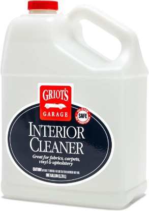 Picture of Griot's Garage Interior Cleaner Spray for Car Seats, Carpet, Upholstery Fabric, Floor Mat, Vinyl, Dashboard, Ideal for Truck, SUV, RV, Boat, and More, 11105, 1 Gallon (128 Fl Oz)