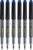 صورة PILOT Varsity Disposable Fountain Pens, Blue Ink, Medium Point, Pack of 6
