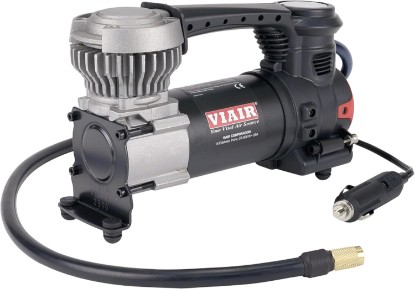 Picture of VIAIR 85P - 00085 Tire Inflator Portable Air Compressor for Car, Truck & SUV 12V On/Offroad Tire Pump Air Compressor Portable Heavy Duty 60 PSI, Cigarette Plug, Twist Chuck