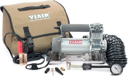 Picture of VIAIR 400P - 40043 Portable Compressor Kit. Tire Pump, Truck/SUV Tire Inflator, For Up to 35 Inch Tires