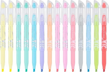 Picture of PILOT FriXion Light Pastel Erasable, Pack of 14, Assorted Colors