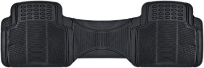 Picture of BDK Heavy Duty Rugged Ridged Complementary Rubber Rear Floor Mats Liners, All Weather Protection, Designed for Trucks Cars Sedan SUV