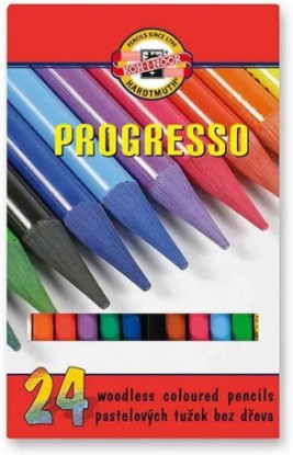 Picture of Koh-I-Noor Progresso Woodless Coloured Pencil Set (Set of 24)