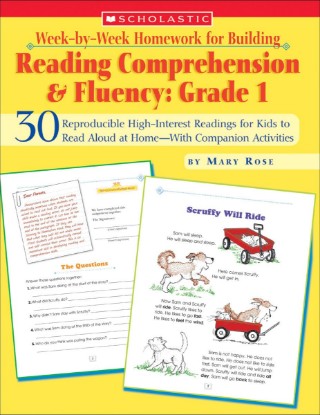 Picture of Week-by-Week Homework for Building Reading Comprehension & Fluency: Grade 1
